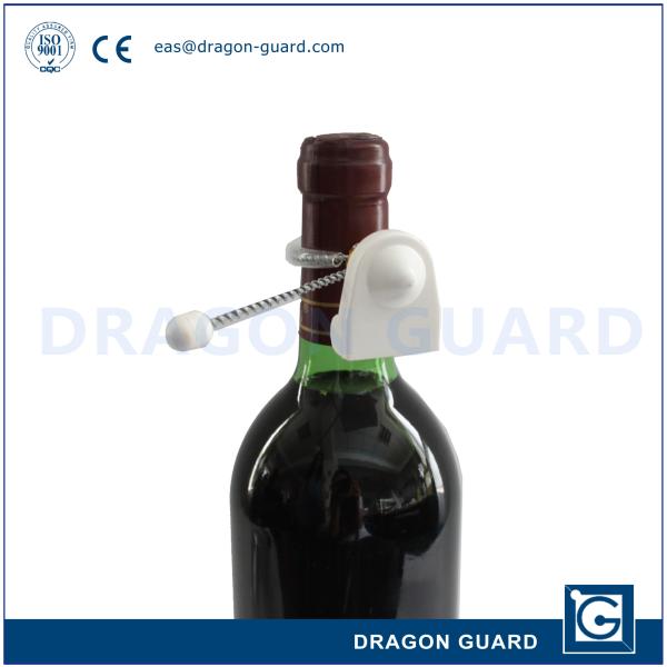 Buy cheap bottle neck hang tag wine bottle neck tag metal wine bottle tag-B004 black tags from wholesalers