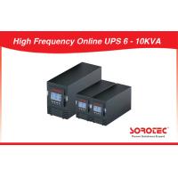 Buy cheap LCD RS232 SNMP Single Phase 60Hz High Frequency Online UPS 6 - 10kva for product