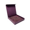 Buy cheap White Sleeve Purple Paper Magnet Packaging Box Square Watch Gift Box For Him from wholesalers