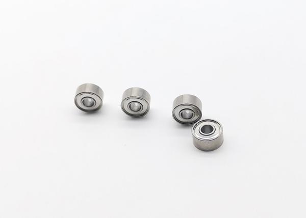 Buy cheap AC/DC Fans Motors Miniature Ball Bearing , ZZ Seal High Speed Ball Bearing from wholesalers