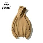Winter Athletic Sublimation Plain Blank Moletons Sweat-shirt Blank Cotton Pastel