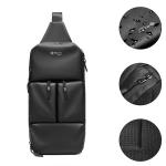 Anti Theft Water Resistant Mens Vest Chest Sling Bags 0.44kg