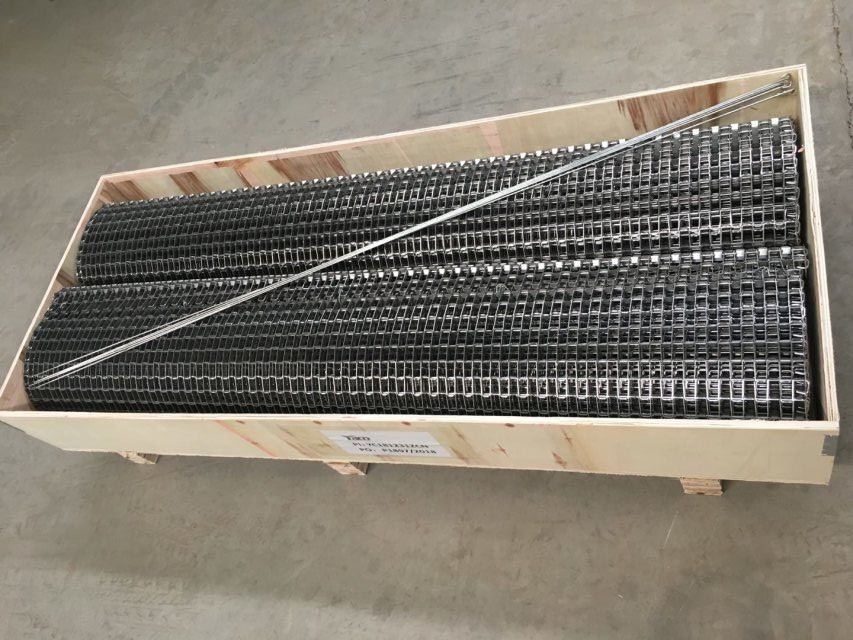 Spiral 304 SS Conveyor Wire Belt Corrosion Resistant 4.0m Width