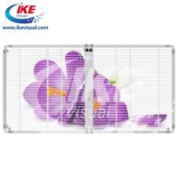 Buy cheap Indoor Transparent LED Video Wall P10 IP40 Full Color Big LED Window Display product