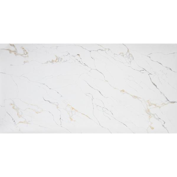 Buy cheap 30mm Calacatta Gold Quartz Worktop 3200x1600mm Calacatta Countertop from wholesalers