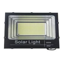 Buy cheap 13 Hours Solar Powered Motion Flood Lights 300W Aluminum Body Bright Control product