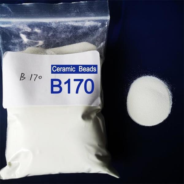 Buy cheap B170 Size 0.045-0.090mm Ceramic Blasting Media For Alu Cases Sandblast Finishing from wholesalers