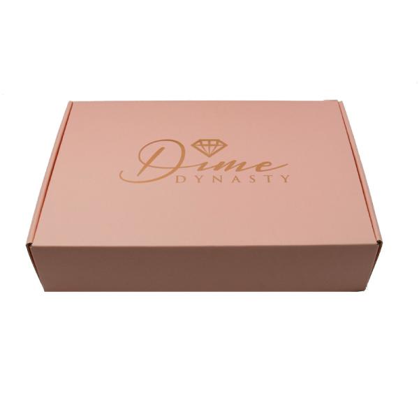 Buy cheap Jewelry Corrugated Shipping Boxes Custom Logo Cardboard Mailer Box from wholesalers