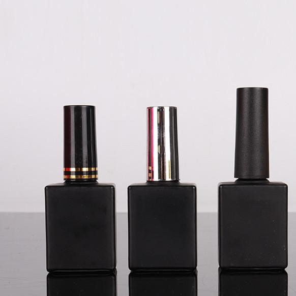 Buy cheap UV gel glass bottle manufacturers nail polish oil Glass Cosmetic bottle with brush from wholesalers