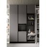 Buy cheap Handless Melamine Kitchen Cabinet Fitted Grey Kitchen Storage Cabinet Customized from wholesalers