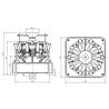 Buy cheap 0.3L Hopper Granules 950mm Powder Weighing Machine from wholesalers