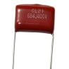 Buy cheap 1.6UR Rustproof Metallised Polyester Film Capacitor CL21 684J400V from wholesalers