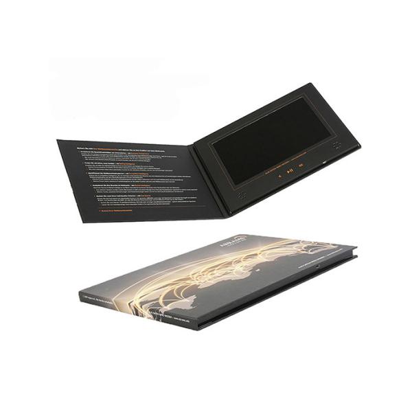 Buy cheap 512MB 4.3 Inch LCD Video Business Cards Built In USB Port And Rechargeable Battery from wholesalers