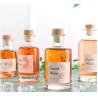 Buy cheap 200ml 375ml 500ml 750ml Round Glass Liquor Wine Vodka Tequila Bottle with Sealed Cork Lid from wholesalers
