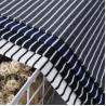 Buy cheap Organic Cotton Interlock Fabric Custom Yarn Dyed Rib Knit Material 32S 175cm from wholesalers