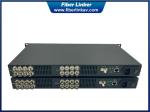 Multiple 12G-SDI Fiber Converter over SMPTE 3K.93C Connector