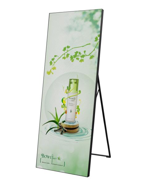 Buy cheap P3 Indoor Video Commercial Digital Display LED Screen Banner Floor Standing 122880 Dots from wholesalers