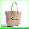 Buy cheap LUDA women straw tote bag seagrass weave storage basket bag from wholesalers