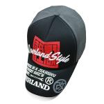 Embroidery and Print Plastic Badge Car Racing Hat Snapback Cotton Women Unisex