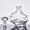 Buy cheap 21.5mm Liquor Decanter Bottle Barware Diamond Cut Crystal Whiskey Decanter from wholesalers