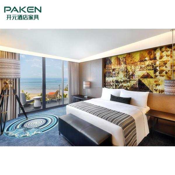 Buy cheap Solid Wood Natural Veneer Custom Hotel Furniture from wholesalers