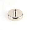 Buy cheap Metal Colour YYD48 N35 NdFeB Pot Magnet With Female Thread from wholesalers