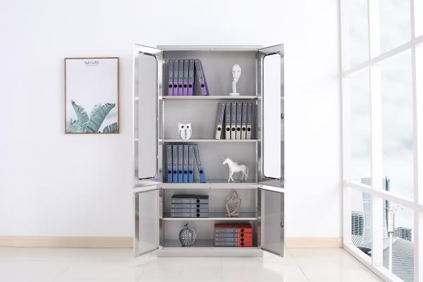 Quality Household Office SS H1870 * W870 *D110mm Balcony Storage Cabinet for sale