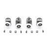 Buy cheap Height 3.4 / 4.2CM Oval Shower Door Rollers Runners Wheels With Top / Bottom Adjustable from wholesalers