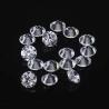 Buy cheap AAAAA 5A Clear White Star Cut Grade Heat Resistant Loose Cubic Zirconia Gemstones from wholesalers