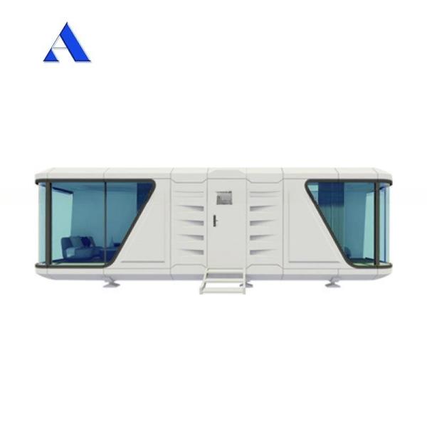 Buy cheap Outdoor Park Mobile Homestay Space Capsule House Container Homes Luxury Villa Main Steel Structure Aluminium Prefab Homes from wholesalers