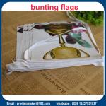 Custom Double Sided Printed PVC Bunting Flags