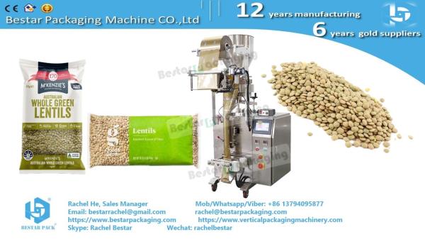 Buy cheap Lentils pouch weighing packaging machine BSTV-160A from wholesalers