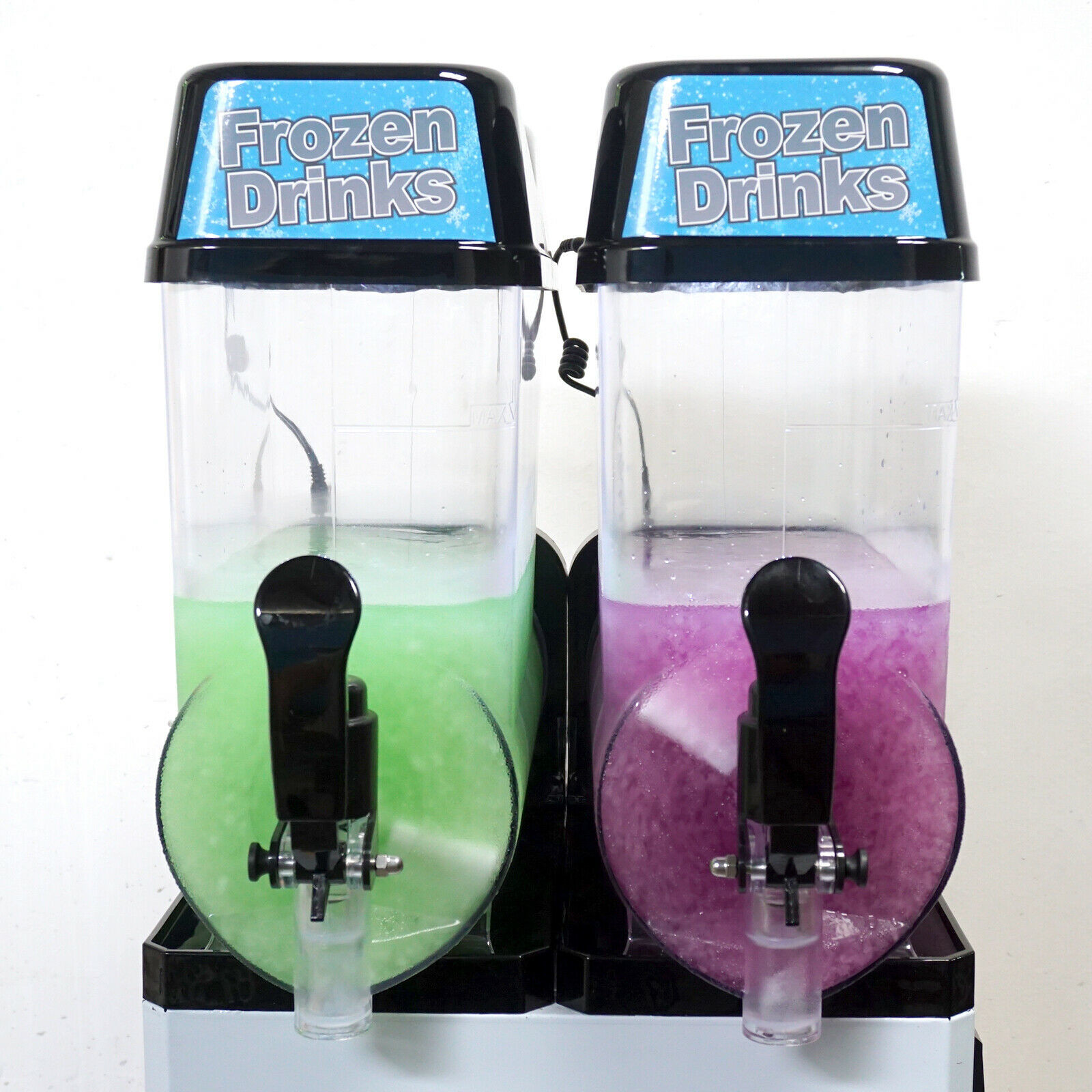 Slushly Machine Granita Cocktail Fizzy Frozen Drink Margarita Slush Machine With Stainless Steel Flow Spout