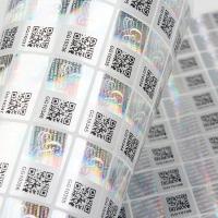 Buy cheap 3D Anti Fake Hologram Vial Label Strong Adhesive For Seal Boxes product