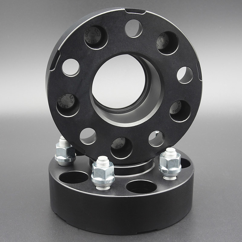40mm Forged Billet Aluminum Hubcentric Spacers PCD 5x4.5" CNC Machined For NISSAN