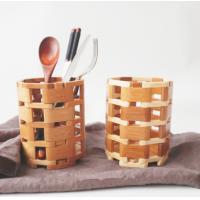 Buy cheap Kitchen Spoon Fork Bamboo Display Unit / Bamboo Chopstick Holder Portable product