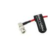 Buy cheap 12G SDI Flexible Coaxial Cable BNC Male to Male Right Angle for RED Komodo| Atomos Monitor 75 Ohm Shielded Cable from wholesalers