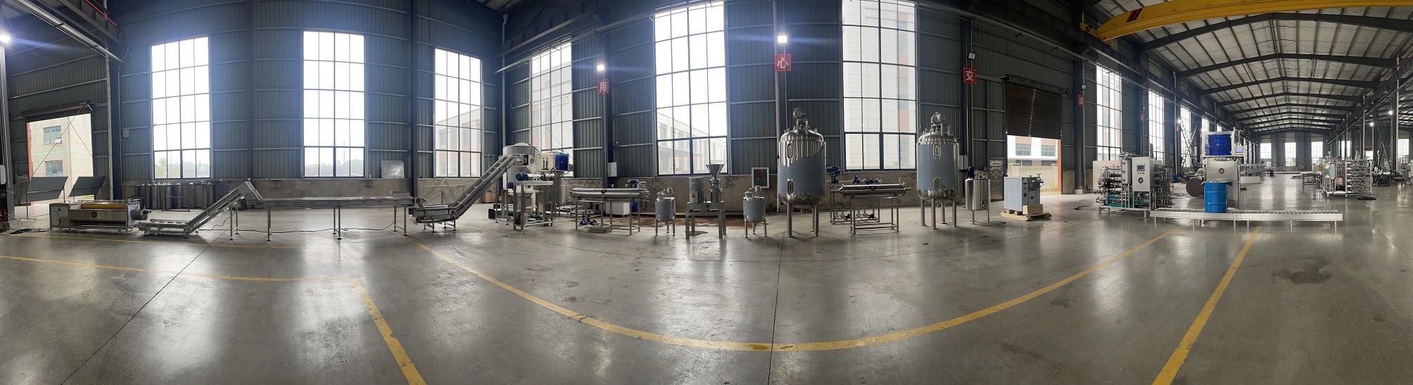 5000kg/Hour Fresh Apple Pulp Processing System Production Equipment 50Hz