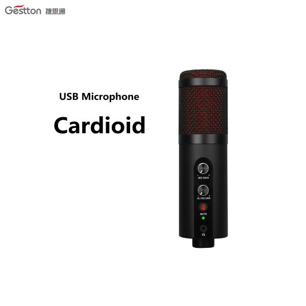Buy cheap Builtin Sound Card USB Recording Microphone 75ma Cardioid Condenser Mic from wholesalers