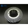 Buy cheap OD200mm Round Extruded Aluminum Heatsink For Led Light 0.05mm Tolerance from wholesalers