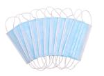Ear Wearing 3 Ply Non Woven Face Mask Elastic Earloop Various Color For