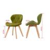 Buy cheap Slip Resistant Beech Dining Chair , Multi Coloured Fabric Dining Chairs from wholesalers