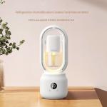 300ml 2 In 1 Air Conditioning Humidifier Vaneless Fan 2000mAh Rechargeable
