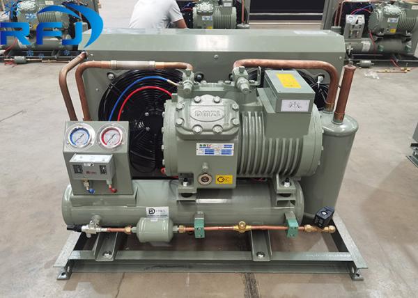 Buy cheap 3-5HP Semi-Hermetic Air-Cooled Low-Temperature Condensing Unit Compact Size from wholesalers