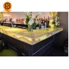 Buy cheap Artificial Stone Solid Surface Bar Counter Led Nightclub Bar Counter from wholesalers