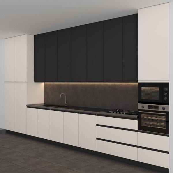 Buy cheap 20mm 50cm Modern Modular Kitchen Cabinets With Oven Cabinet Plywood Door from wholesalers