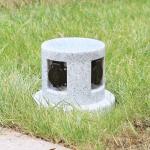 Outdoor Garden In-ground Lawn Electrical Power Sockets Outlet Imitation Marble