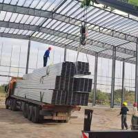 Buy cheap Industrial Steel Portal Frame Building , Recyclable Steel Structure Residential product
