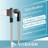 Buy cheap 2 M Cell Phone Right Angle USB Cable Durable TPE IPhone Cable Charger Support from wholesalers