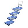 Buy cheap 300kg Loading Blue Foldable Platform Trolley from wholesalers
